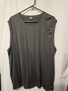 Tommy Copper Sleeveless Performance Tank Top - Charcoal